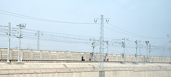 Hochgeschwindigkeitsstrecke entlang Seidenstraße Lanxin-Gaotie