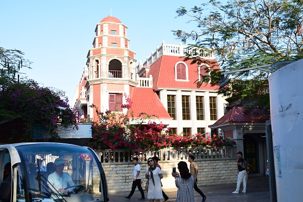 Kolonialbauten auf der Insel Gulangyu Kolonialbauten auf der Insel Gulangyu