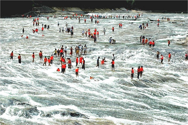 Baishuiyang im Ningde Geopark Baishuiyang im Ningde Geopark