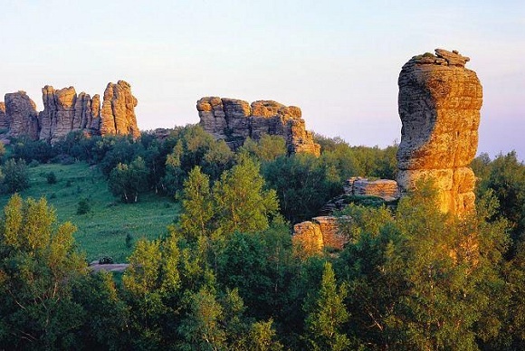 Steinwald im Keshiketeng (Hexigten) Weltgeopark Steinwald im Keshiketeng (Hexigten) Weltgeopark