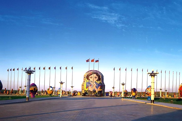 Grenzstadt Manzhouli Grenzstadt Manzhouli