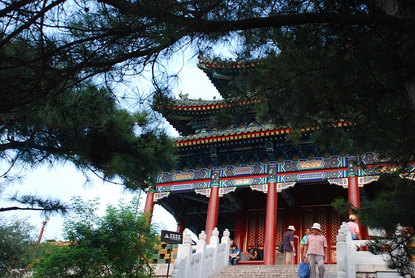 Jingshan-Park in Peking Jingshan-Park in Peking